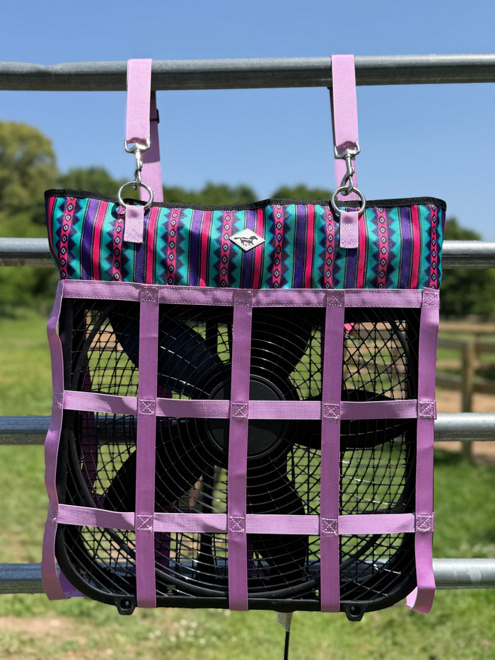 Barn Breeze Box Fan Bag – Retro Rodeo Stall Fan Holder | WhinneyWear