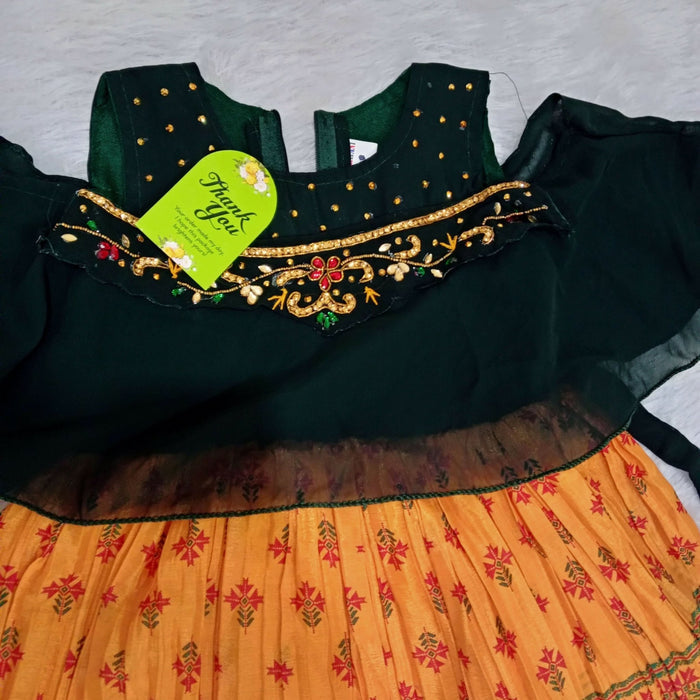 Baby girls ethnic wear frock - PyaraBaby