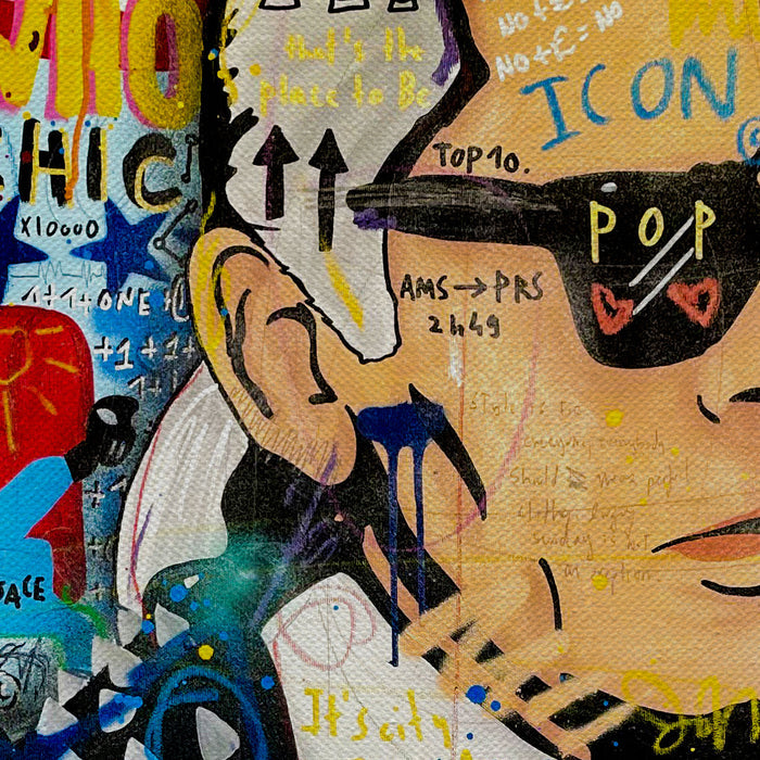 Boss Of Fashion Canvas Wall Art