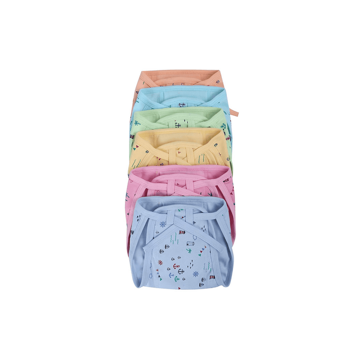Cotton Diapers/Nappies for New Born ( Pack of 12 )