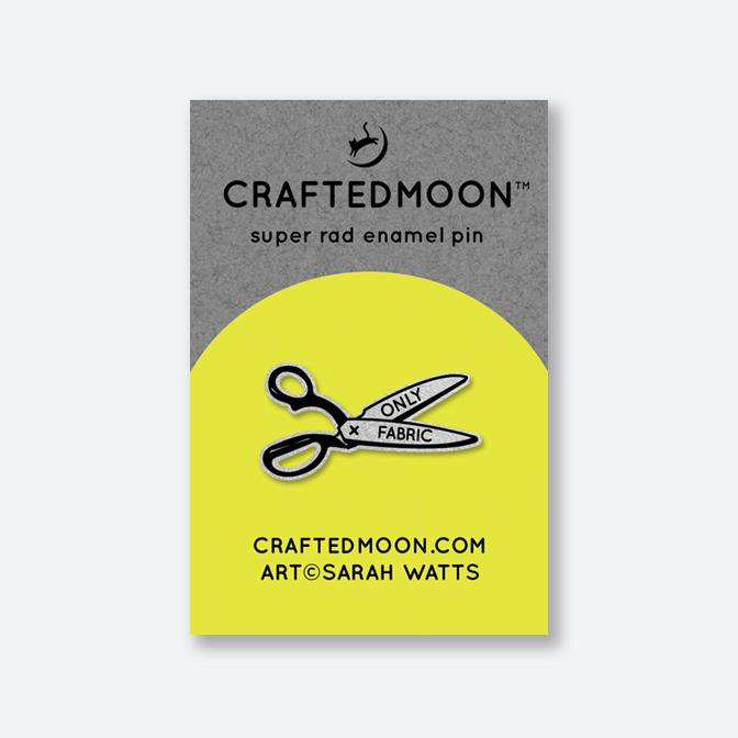 Crafted Moon Enamel Pins