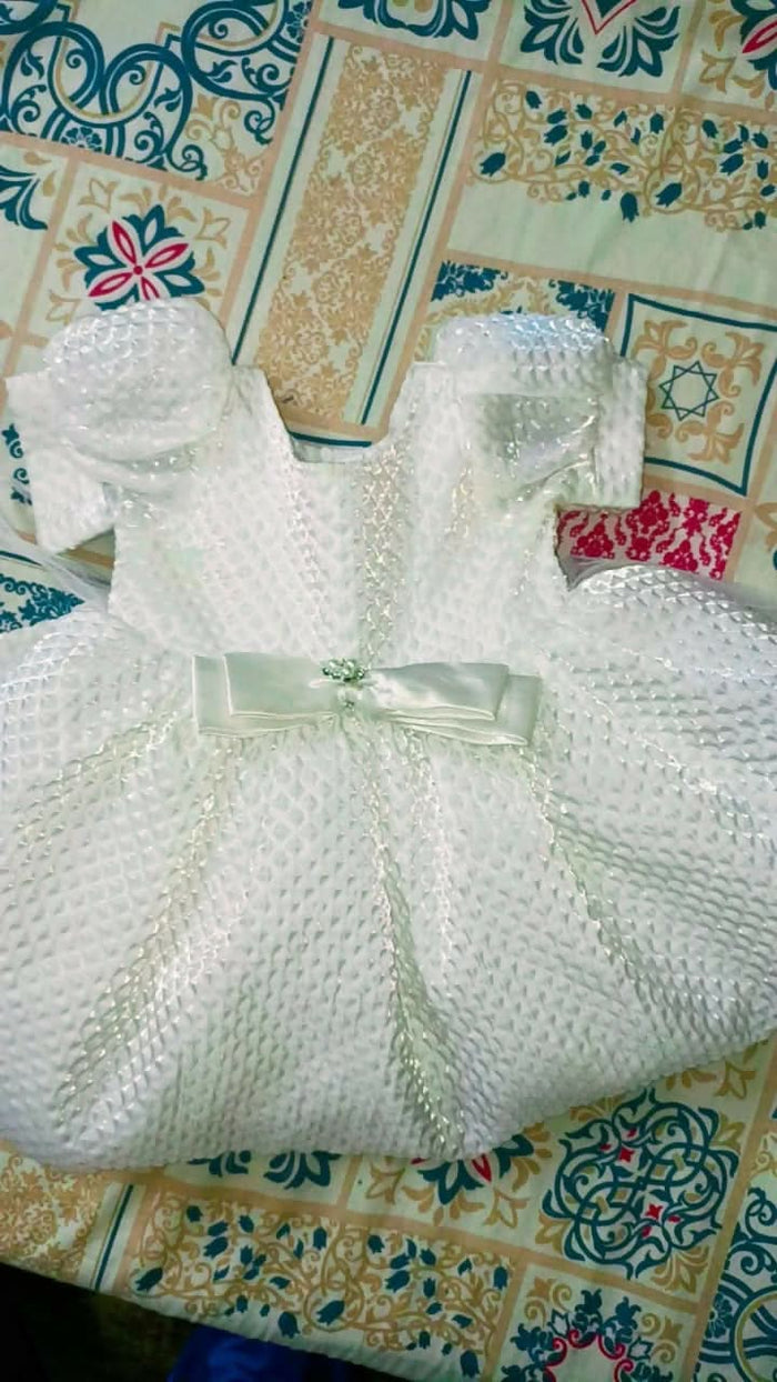 Dress your baby girl in style with this charming and comfortable frock—perfect for any occasion and designed for endless fun!