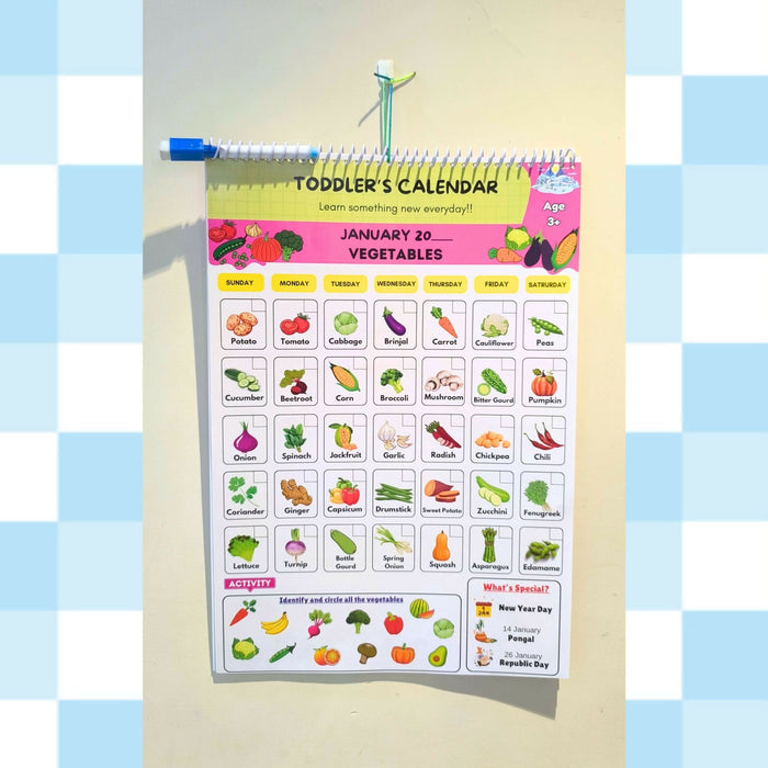 Edustar Todlers calendar