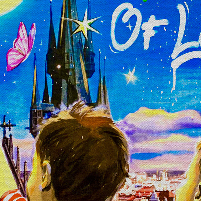 Fairytale Of Love Canvas Wall Art