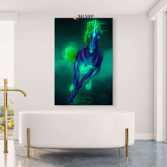 Fantasy Unicorn Canvas Wall Art