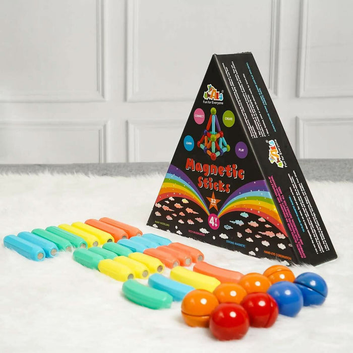 Magnetic blocks offer an engaging and versatile play experience that promotes creativity , problem solving and exploration.