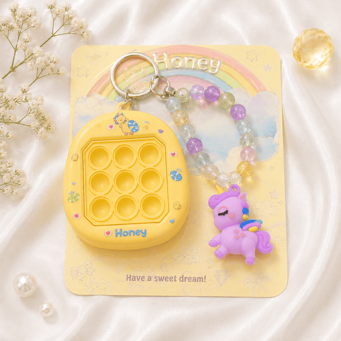 ILEARNNGROW Pop It Rakhi Combo – Fun, Fidget & Festive Gift for Kids