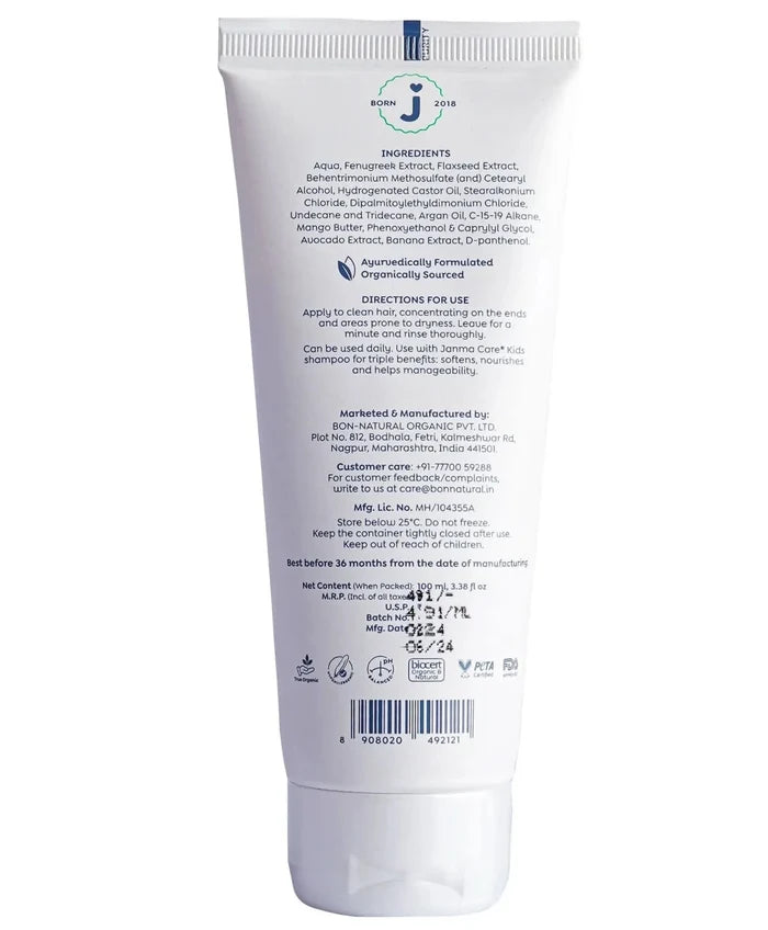 Enriched with rich raw fenugreek, flaxseed, avocado and banana fruit to leave your hair fine, smooth and lustrous Detangles hair