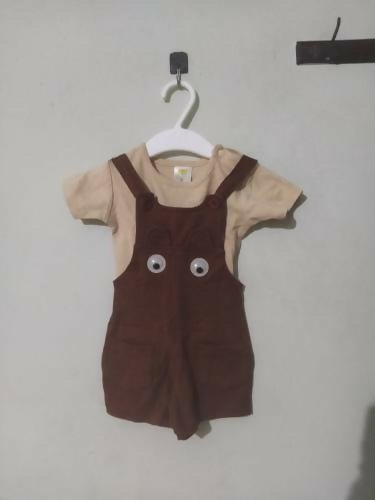 MAX Top and Dungaree Set for Baby