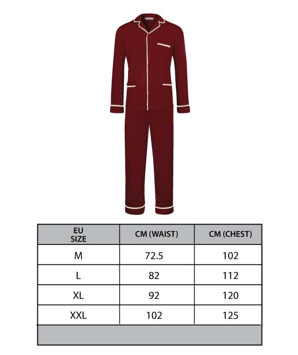 Men's Breathable Bamboo Pyjamas - Apollo