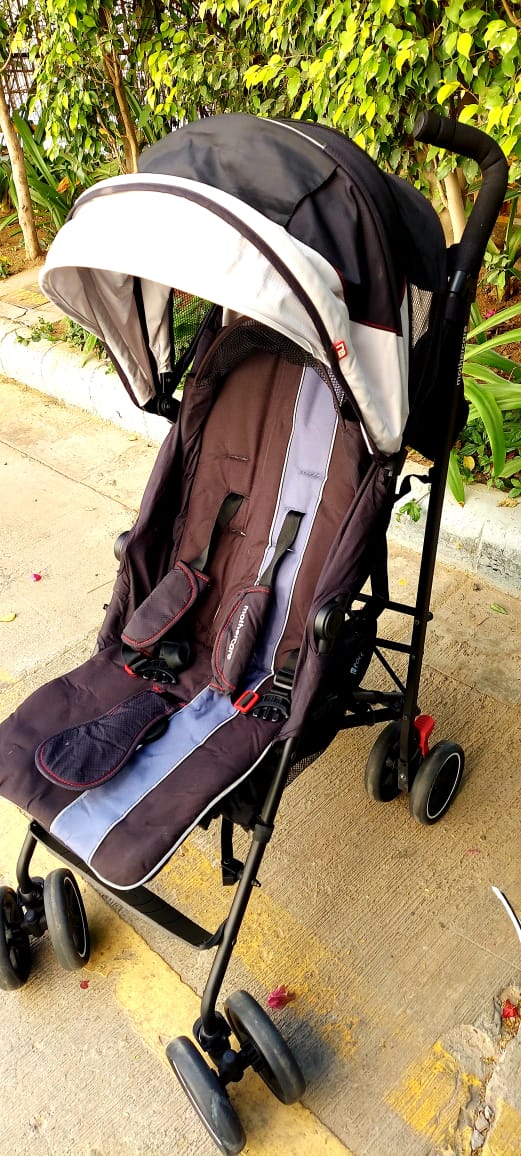 MOTHERCARE Roll Stroller- Brown - PyaraBaby