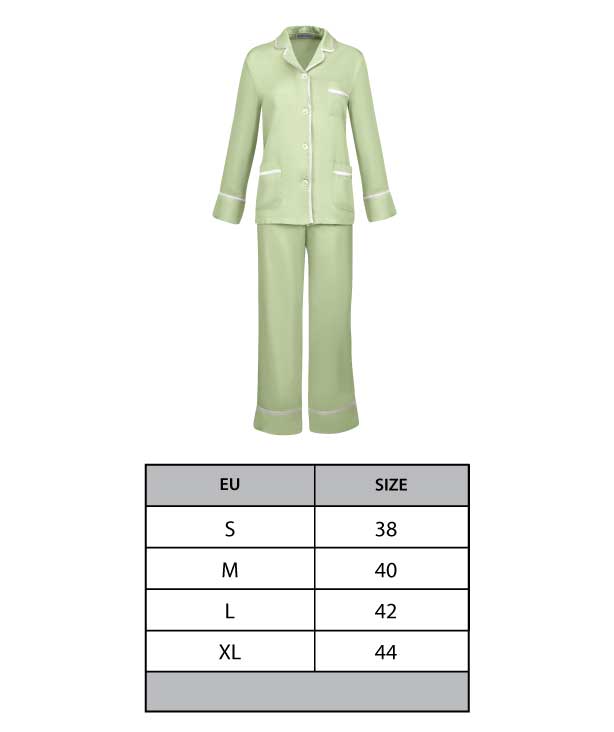 Women's Breathable Bamboo Pyjamas - Demeter