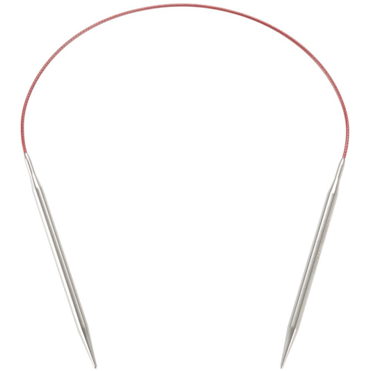 16" Circular Stainless Steel Lace Tip Knitting Needle