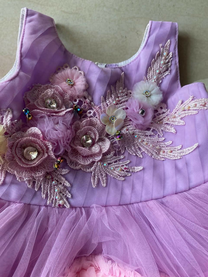 Make her 1st birthday unforgettable with our charming 1st Birthday Dress/Frock for Baby Girls, crafted for sweetness and style.