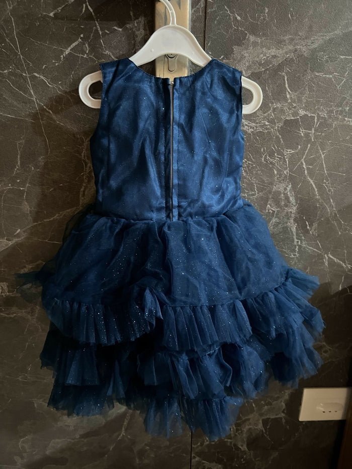 Fancy Frock(Dark Blue )