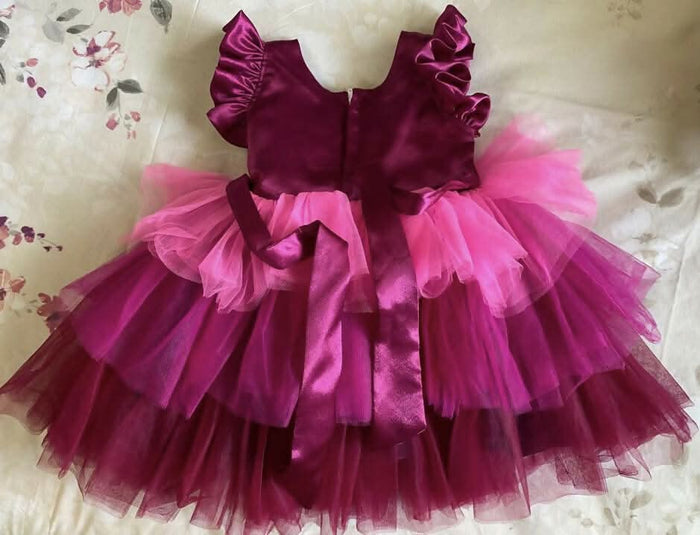1st Birthday Party wear dress / Fancy frock - PyaraBaby