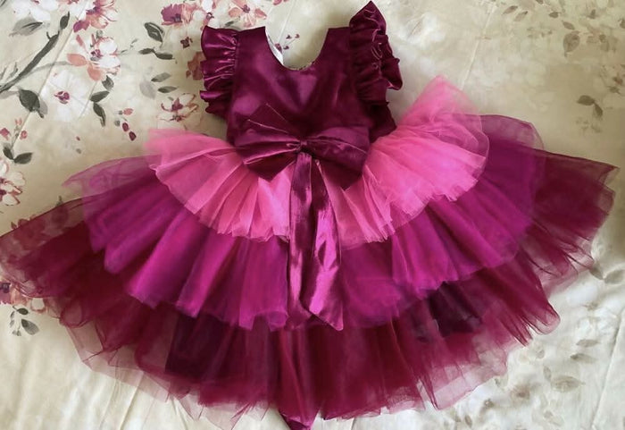 1st Birthday Party wear dress / Fancy frock - PyaraBaby