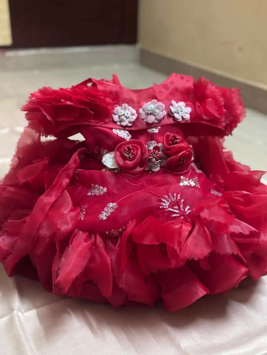 Buy 1st Birthday Frock for Baby Girl – Adorable and Comfortable Dress for Her Special Day