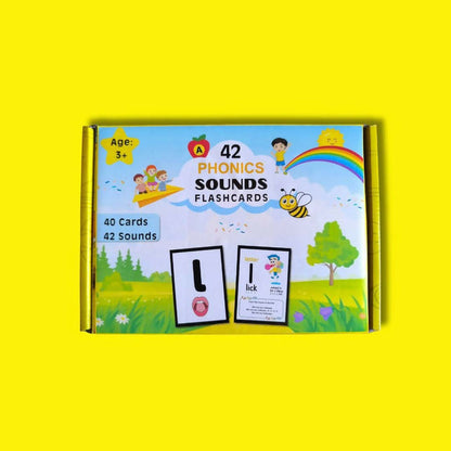 42 Phonics Sound Flashcards