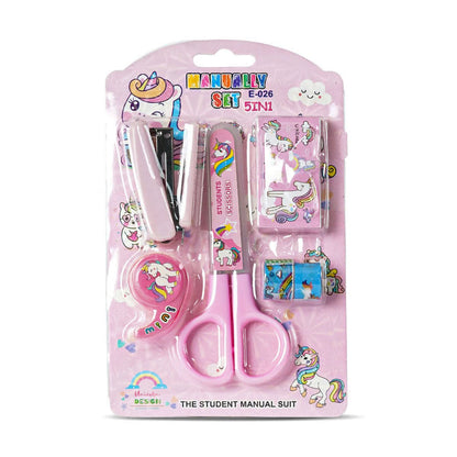 This cartoon stationary set is best suitable for early developing toddlers and beginners. Best quality stationary items for kids, made of fine grade plastic material.