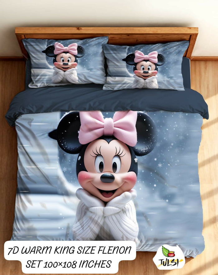 7D Warm: Flannel Bedsheets