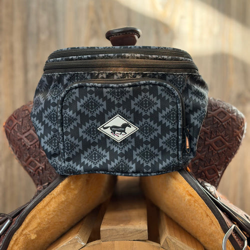 Midnight Aztec Pommel Pack – Saddle Pommel Bag | WhinneyWear