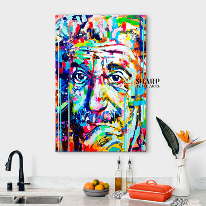 Albert Einstein Canvas Wall Art