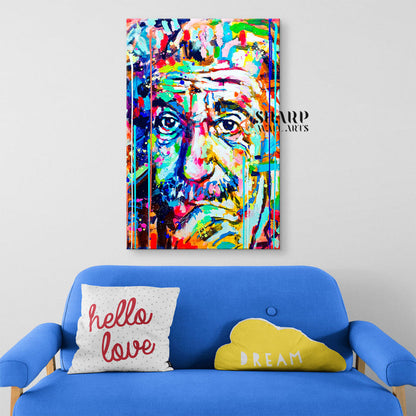 Albert Einstein Canvas Wall Art
