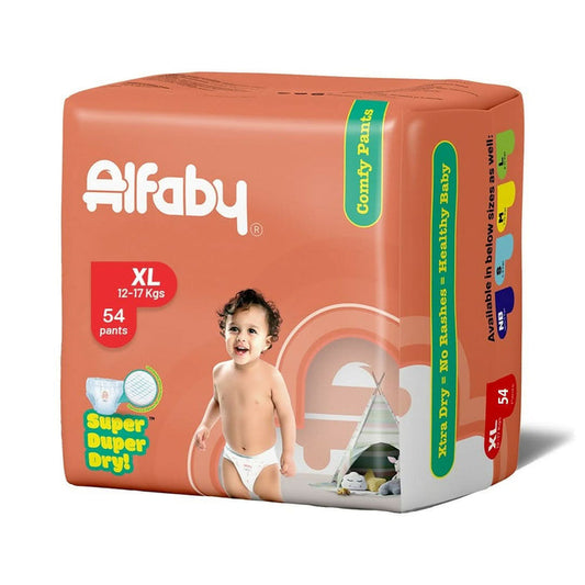 ALFABY Baby Diapers | Comfy pants - XL (54 Pieces)