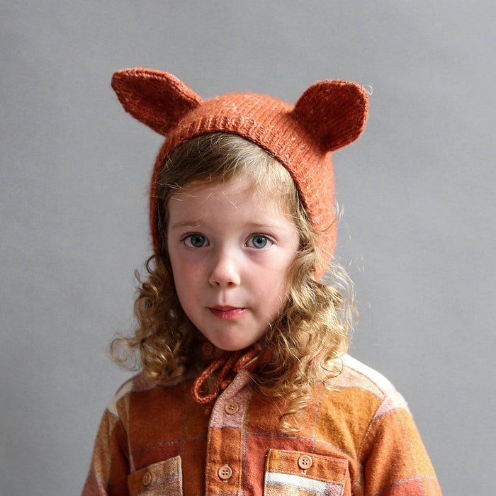 Animal Bonnet Knitting Pattern