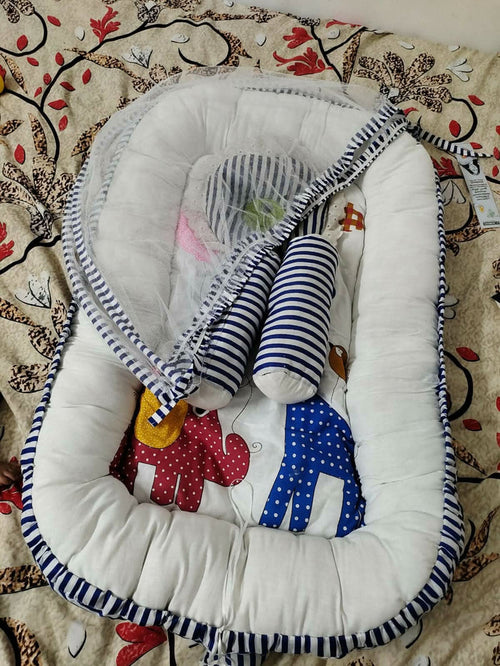 Baby Bed with Mosquito Net - PyaraBaby