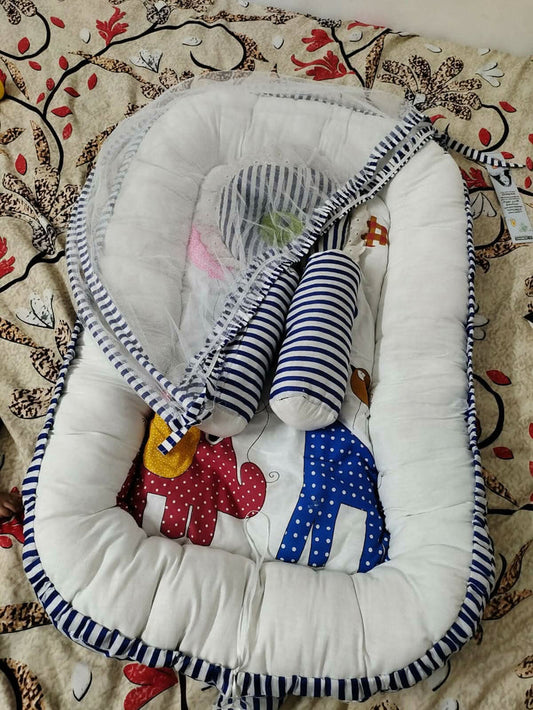 Baby Bed with Mosquito Net - PyaraBaby