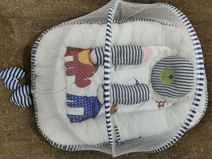 Baby Bed with Mosquito Net - PyaraBaby