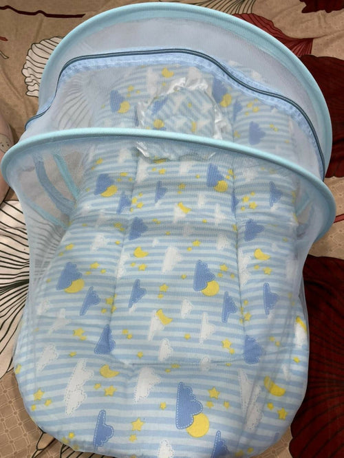Baby Bedding Set with Mosquito Net – Soft & Cozy Sleeping Comfort for Babies