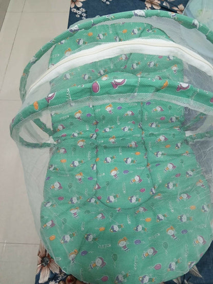 Baby Bedding with Mosquito Net – Soft, Safe & Comfortable Sleeping Set