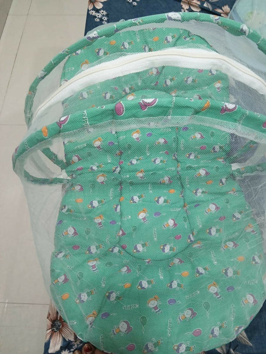 Baby Bedding with Mosquito Net – Soft, Safe & Comfortable Sleeping Set