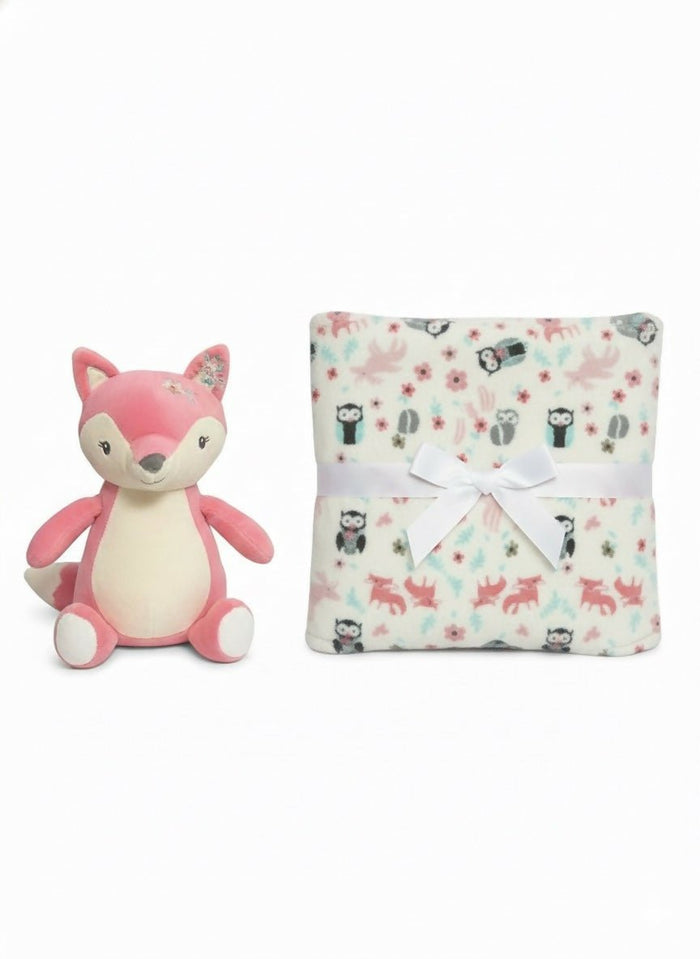 Baby blanket with toy pack of 2