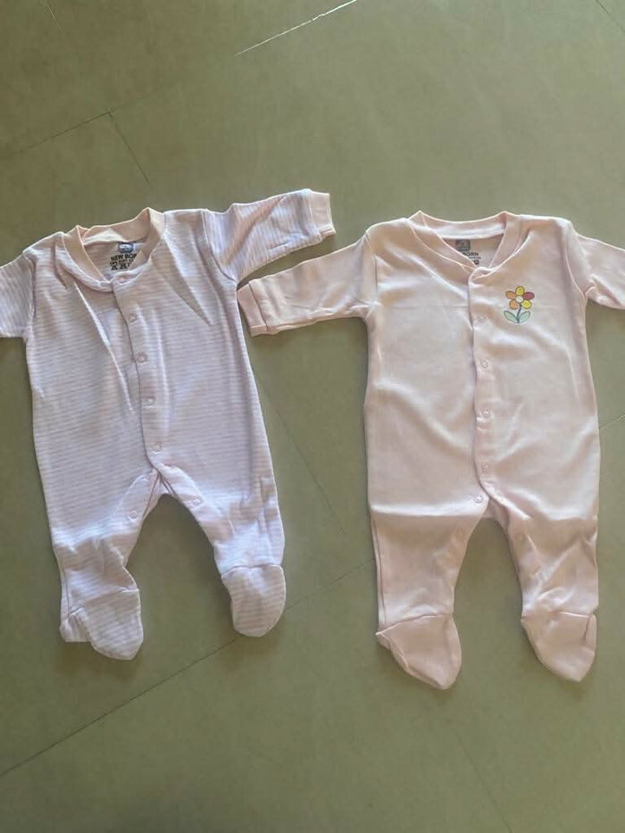 Baby Pink Onesies - Summers way Out! - PyaraBaby