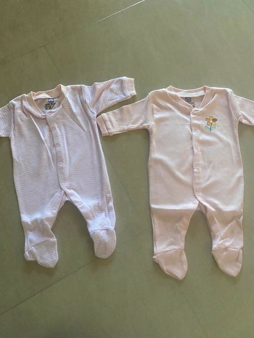 Baby Pink Onesies - Summers way Out! - PyaraBaby