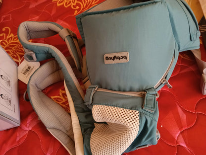 Baby Carrying Belt with adjustable straps, supportive seating, secure fastening, and comfortable design for convenient hands-free carrying of babies during everyday outings and travel.