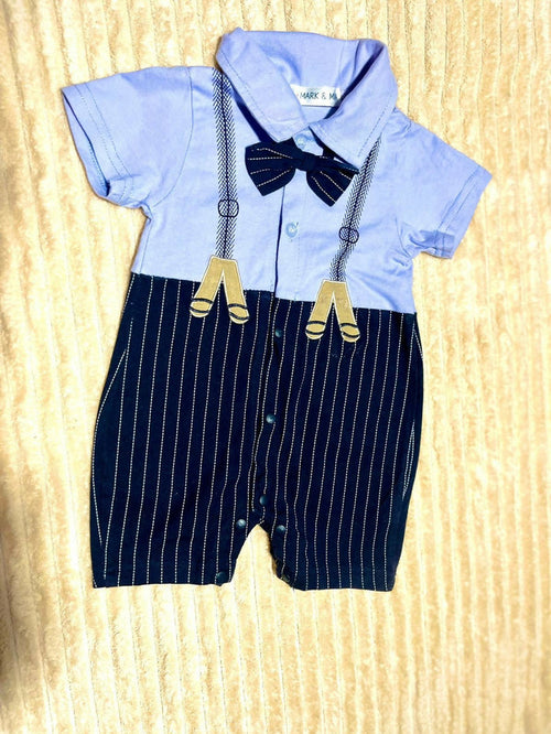 BABYHUG and MARK & MIA baby rompers combo featuring soft breathable fabric, snap-button closures, and comfortable everyday outfits for newborns and babies.