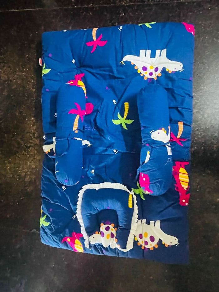 Ensure your baby's comfort with BABYHUG Bedding with Pillow. Perfect for a cozy and restful sleep, this bedding set combines soft fabrics with a supportive pillow for a great night's rest.