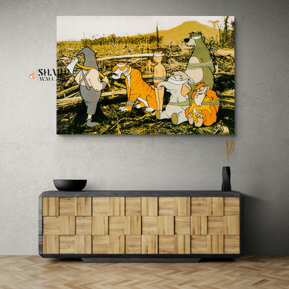 Banksy Save or Delete Greenpeace Canvas Wall Art