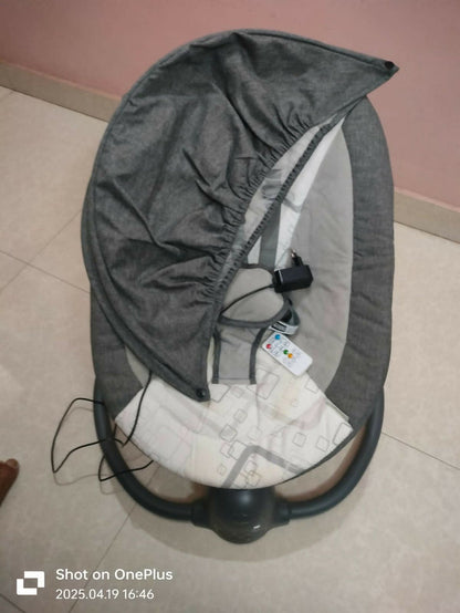 The BAYBEE Automatic Electric Swing is a versatile and soothing solution for your baby's comfort.
