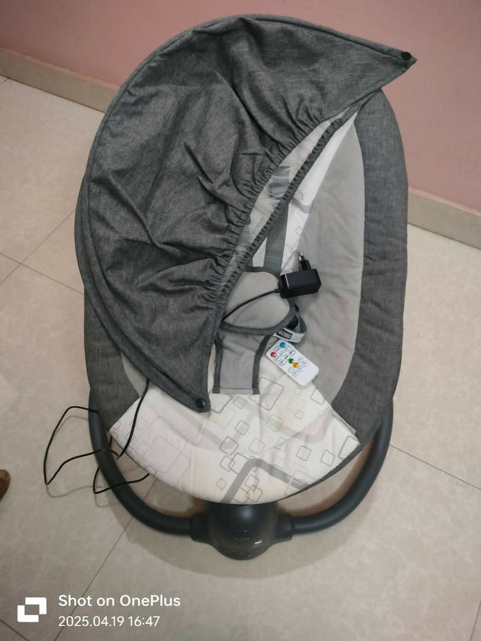 The BAYBEE Automatic Electric Swing is a versatile and soothing solution for your baby's comfort.