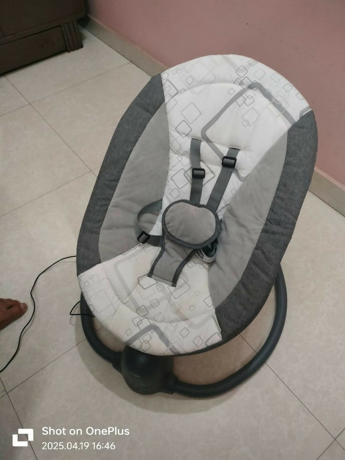 The BAYBEE Automatic Electric Swing is a versatile and soothing solution for your baby's comfort.