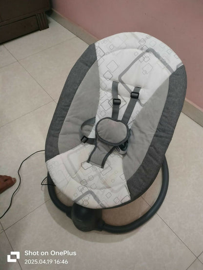 The BAYBEE Automatic Electric Swing is a versatile and soothing solution for your baby's comfort.