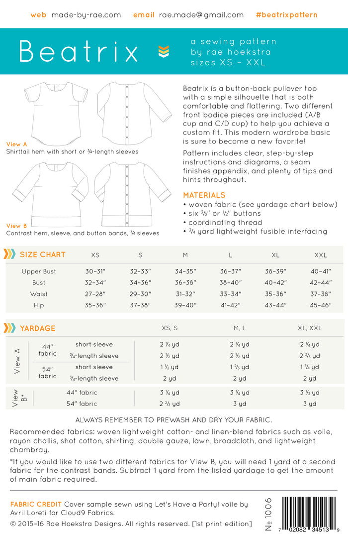 Beatrix Top (Discontinued)