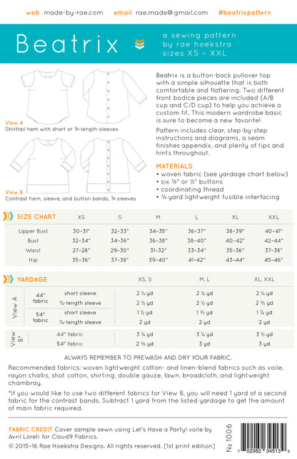 Beatrix Top (Discontinued)