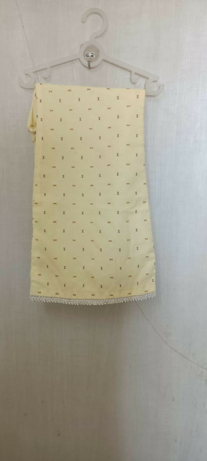 Elevate your style with our Beautiful Yellow Color Kurti and Palazzo Set, crafted from high-quality fabric for comfort and elegance on any occasion.
